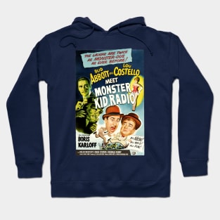 Abbott & Costello Meet Monster Kid Radio Hoodie